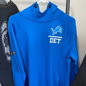 Detroit lions under armor combine hoodie